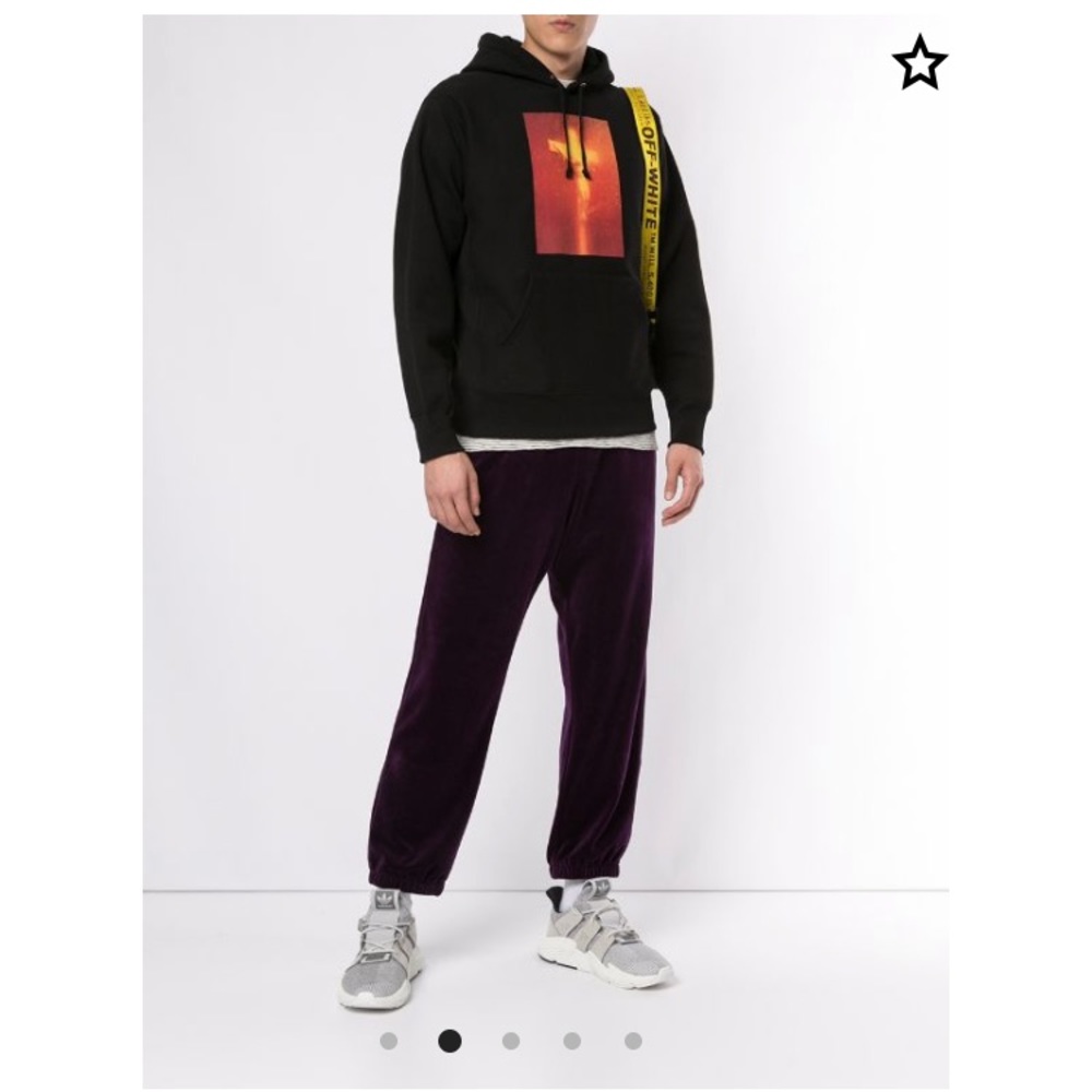 SUPREME Piss Christ Hooded Sweatshirt, Size M